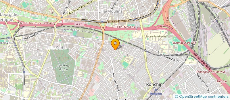 localisation de l'entreprise MONSIEUR OUSSAMA FILALI à LILLE