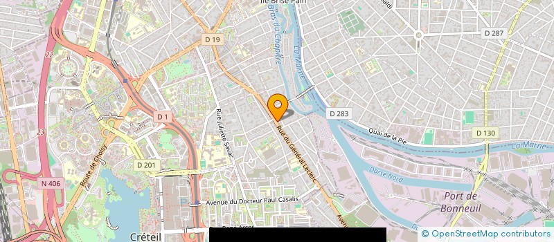 localisation de l'entreprise MONSIEUR OUSSAMA GHALBZOURI  CRETEIL