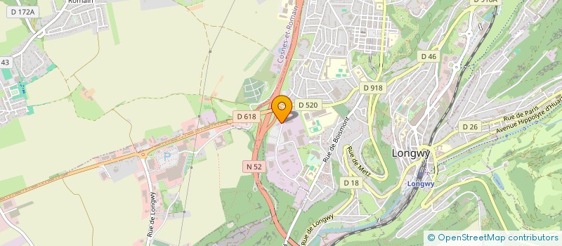 localisation de l'entreprise MONSIEUR OUSSAMA GHARBI à LONGWY