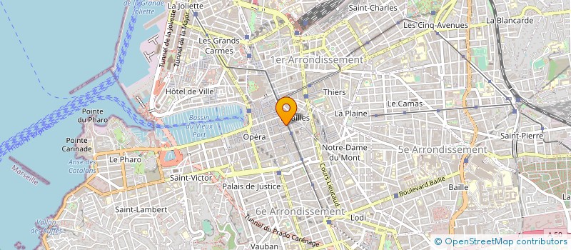 localisation de l'entreprise MONSIEUR OUSSAMA GHOULAM à MARSEILLE