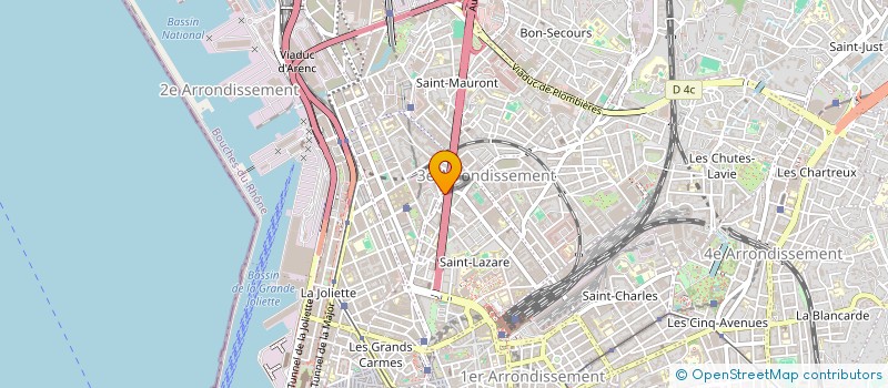 localisation de l'entreprise MONSIEUR OUSSAMA GUELFOUT à MARSEILLE