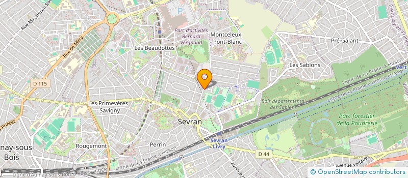 localisation de l'entreprise MONSIEUR OUSSAMA GUENDOUR à SEVRAN