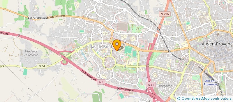 localisation de l'entreprise MONSIEUR OUSSAMA GUITOUN  AIX-EN-PROVENCE