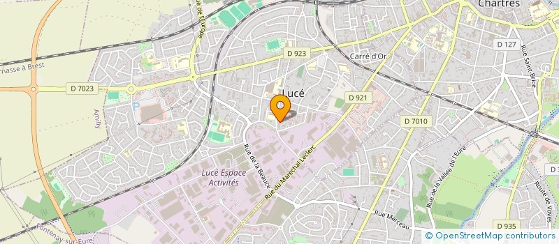 localisation de l'entreprise MONSIEUR OUSSAMA HADJERAS  LUCE