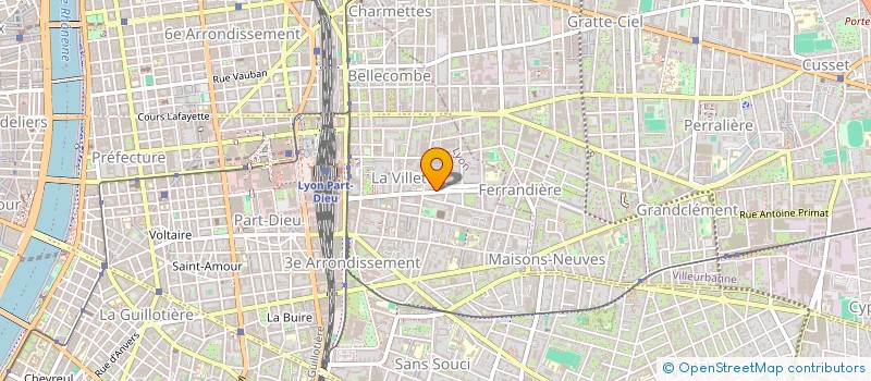 localisation de l'entreprise MONSIEUR OUSSAMA HAFFANE  RILLIEUX-LA-PAPE