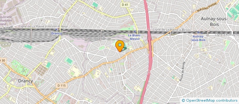 localisation de l'entreprise MONSIEUR OUSSAMA HAJNY à LE BLANC-MESNIL
