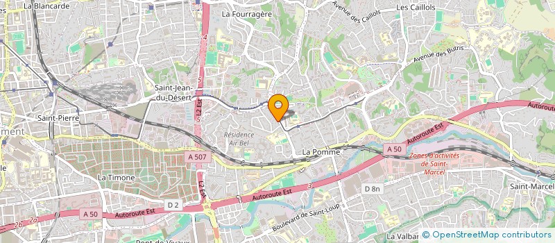 localisation de l'entreprise MONSIEUR OUSSAMA HAMADE à MARSEILLE