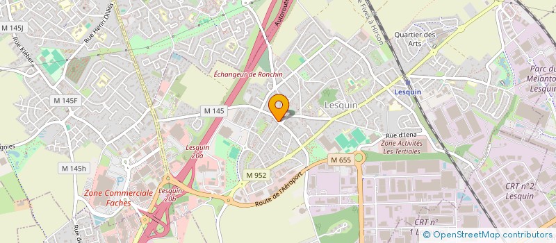 localisation de l'entreprise MONSIEUR OUSSAMA HAMDAOUI à LESQUIN