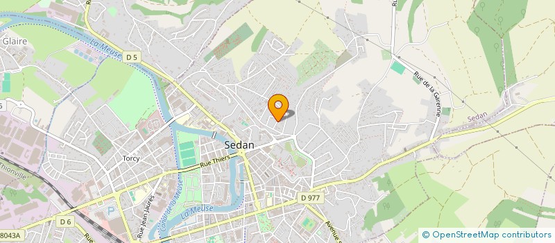localisation de l'entreprise MONSIEUR OUSSAMA HAMDAOUI à SEDAN