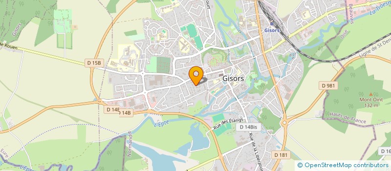 localisation de l'entreprise MONSIEUR OUSSAMA HAMMOUTI ZEROUAL à GISORS