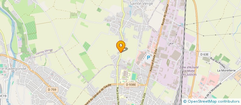 localisation de l'entreprise MONSIEUR OUSSAMA HOCINE  SAINTE-VERGE