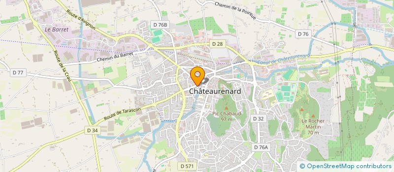 localisation de l'entreprise MONSIEUR OUSSAMA IDRISSI  CHATEAURENARD