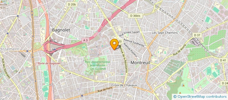 localisation de l'entreprise MONSIEUR OUSSAMA JMILI à MONTREUIL