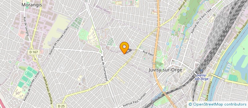 localisation de l'entreprise MONSIEUR OUSSAMA KAZZOUZ à SAVIGNY-SUR-ORGE