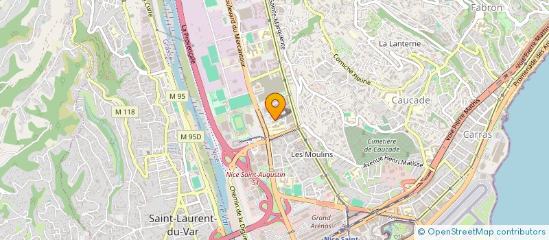 localisation de l'entreprise MONSIEUR OUSSAMA KECHICHE à NICE