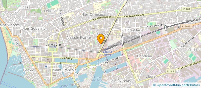 localisation de l'entreprise MONSIEUR OUSSAMA KHABOUCH  LE HAVRE