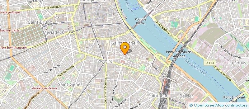 localisation de l'entreprise MONSIEUR OUSSAMA KHALID  BORDEAUX