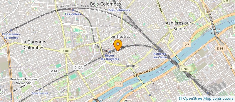 localisation de l'entreprise MONSIEUR OUSSAMA KHEDIRI à COURBEVOIE