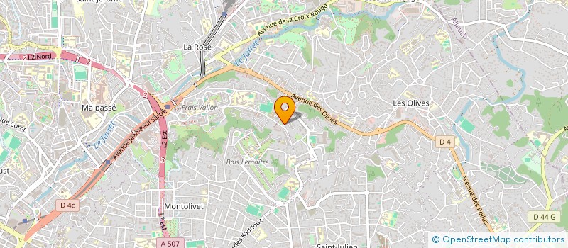 localisation de l'entreprise MONSIEUR OUSSAMA KHELIFI à MARSEILLE