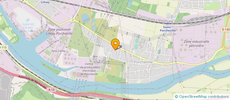 localisation de l'entreprise MONSIEUR OUSSAMA LATRACH  PORCHEVILLE