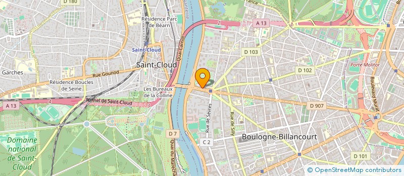 localisation de l'entreprise MONSIEUR OUSSAMA MAAROUFI à BOULOGNE-BILLANCOURT