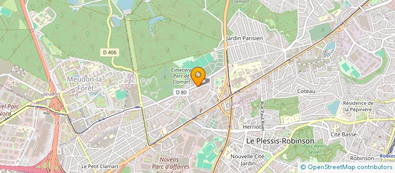 localisation de l'entreprise MONSIEUR OUSSAMA MABROUKI à CLAMART
