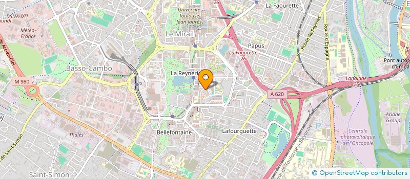localisation de l'entreprise MONSIEUR OUSSAMA MADANI à TOULOUSE