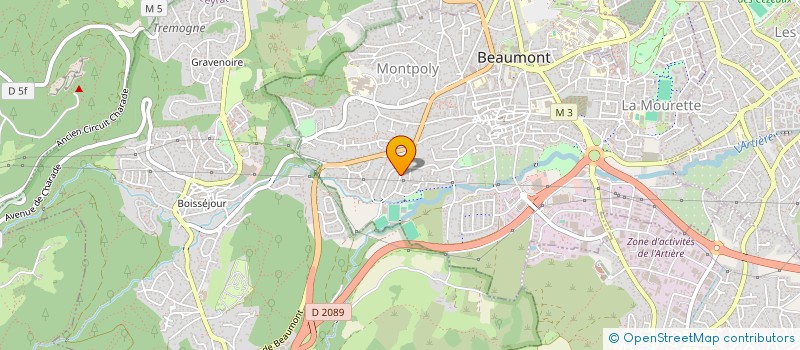 localisation de l'entreprise MONSIEUR OUSSAMA MAHDHAOUI à BEAUMONT