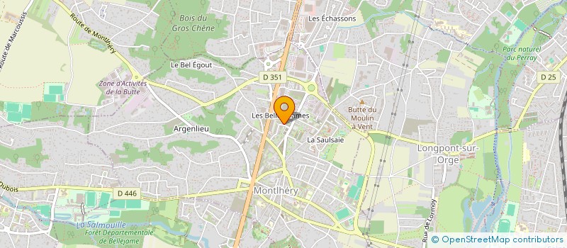 localisation de l'entreprise MONSIEUR OUSSAMA MAHDHI  MONTLHERY