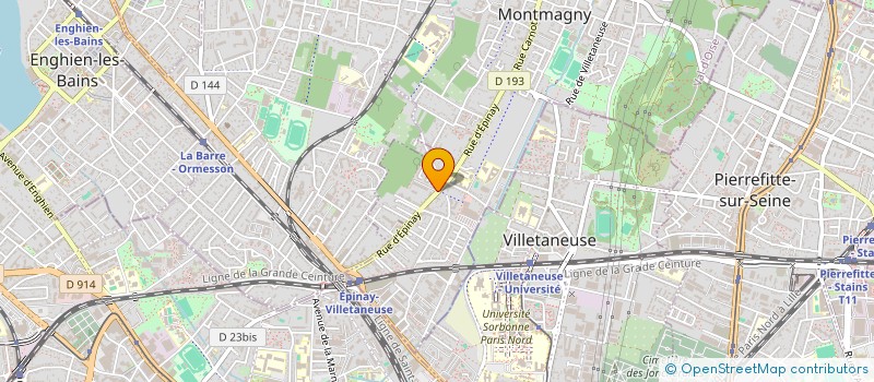 localisation de l'entreprise MONSIEUR OUSSAMA MBAREK  MONTMAGNY