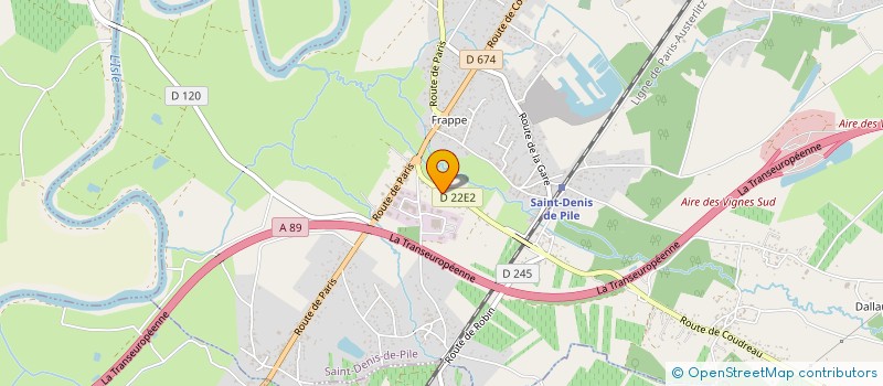 localisation de l'entreprise MONSIEUR OUSSAMA MELLAOUI  SAINT-DENIS-DE-PILE