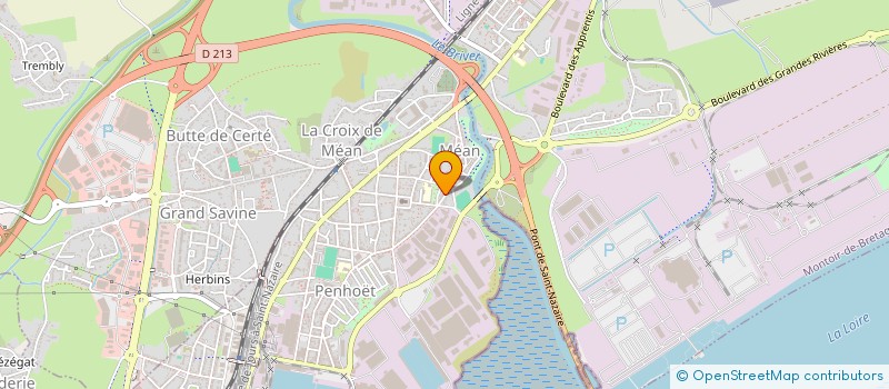 localisation de l'entreprise MONSIEUR OUSSAMA MELLOUK  SAINT-NAZAIRE