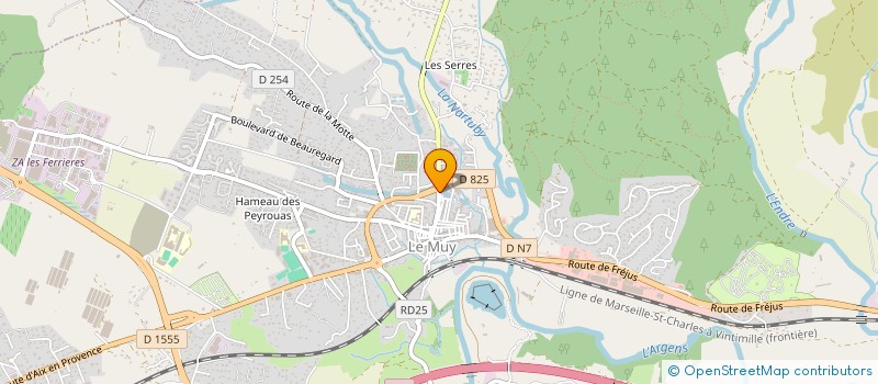 localisation de l'entreprise MONSIEUR OUSSAMA MICHTRI  LE MUY