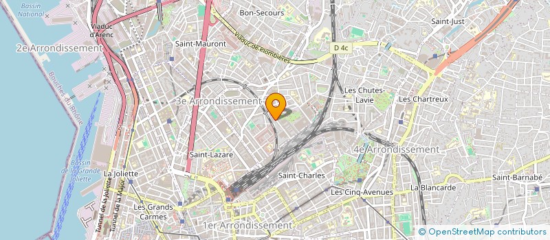 localisation de l'entreprise MONSIEUR OUSSAMA MIMOUN  MARSEILLE