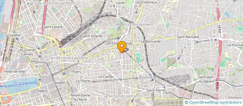 localisation de l'entreprise MONSIEUR OUSSAMA MIMOUNI à MARSEILLE