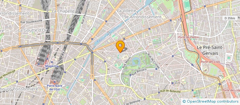 localisation de l'entreprise MONSIEUR OUSSAMA MOKRANI  PARIS