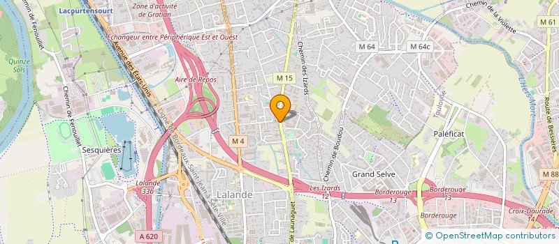 localisation de l'entreprise MONSIEUR OUSSAMA NAJIH  TOULOUSE