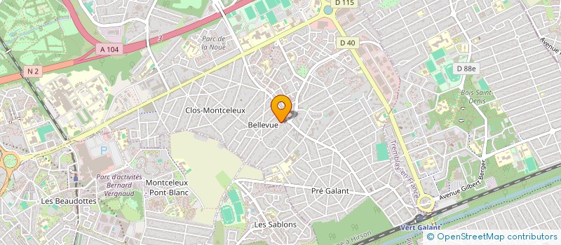 localisation de l'entreprise MONSIEUR OUSSAMA OUMESSAD à VILLEPINTE