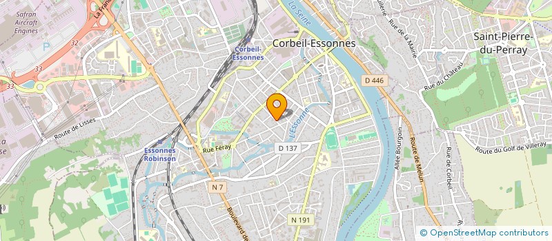 localisation de l'entreprise MONSIEUR OUSSAMA RIACHE à CORBEIL-ESSONNES