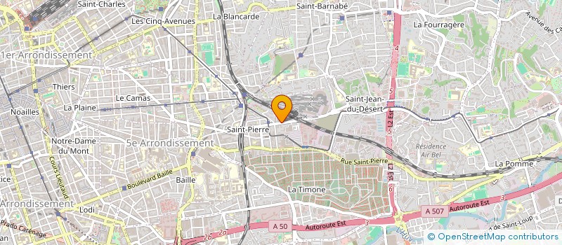 localisation de l'entreprise MONSIEUR OUSSAMA SAIDI  MARSEILLE
