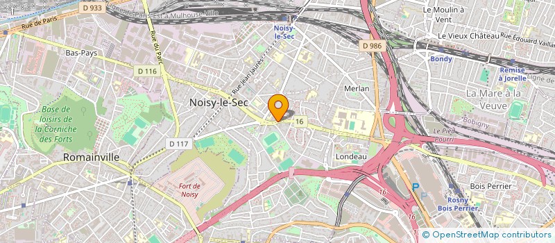 localisation de l'entreprise MONSIEUR OUSSAMA SAMAH à NOISY-LE-SEC