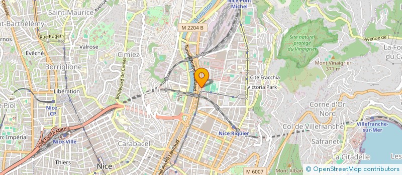 localisation de l'entreprise MONSIEUR OUSSAMA SOUSSI à NICE