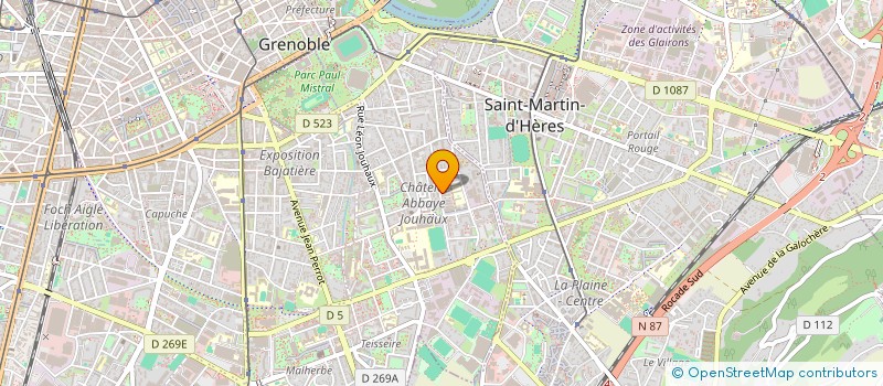 localisation de l'entreprise MONSIEUR OUSSAMA TABET  GRENOBLE