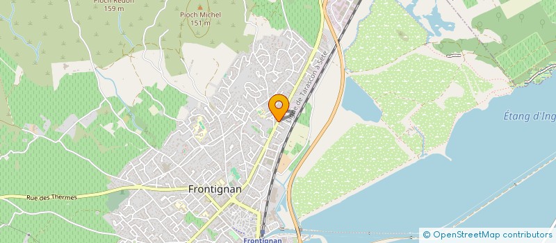 localisation de l'entreprise MONSIEUR OUSSAMA TAMI à FRONTIGNAN