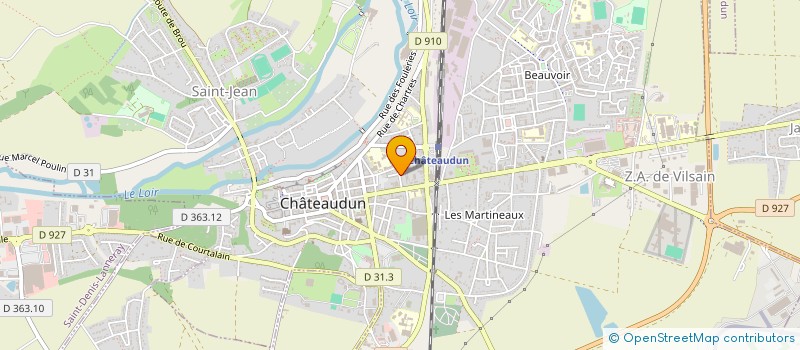 localisation de l'entreprise MONSIEUR OUSSAMA TLILI à CHATEAUDUN