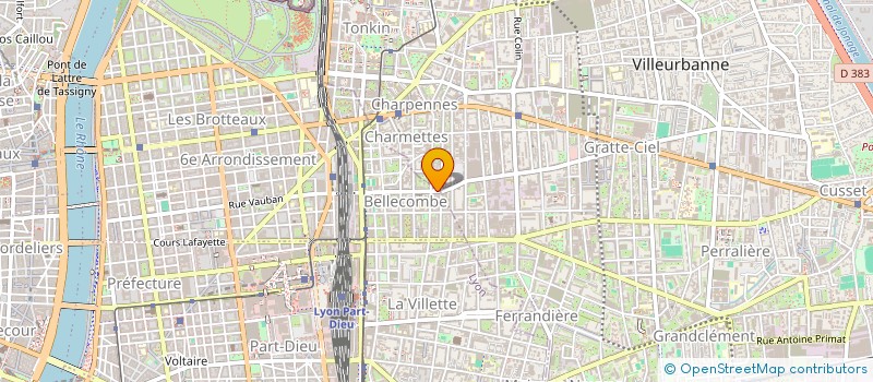 localisation de l'entreprise MONSIEUR OUSSAMA YKHLEF à LYON