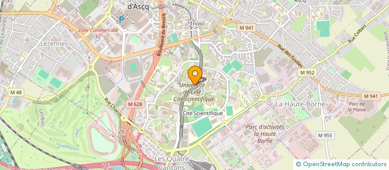 localisation de l'entreprise MONSIEUR OUSSAMA YOUSFI à VILLENEUVE-D'ASCQ