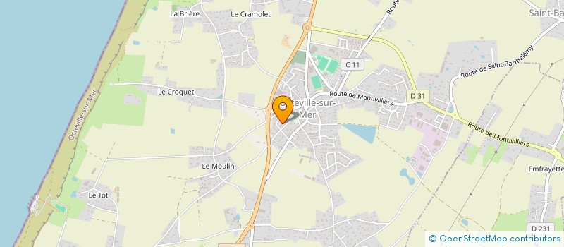 localisation de l'entreprise MONSIEUR OUSSAMA ZEGHOUBI  OCTEVILLE-SUR-MER