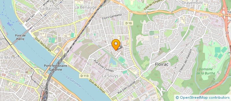 localisation de l'entreprise MONSIEUR OUSSAMA ZELMATI  FLOIRAC