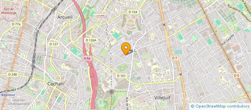 localisation de l'entreprise MONSIEUR OUSSAMA ZEMZEMI  VILLEJUIF